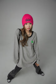 Chuu Embroidered Beanie