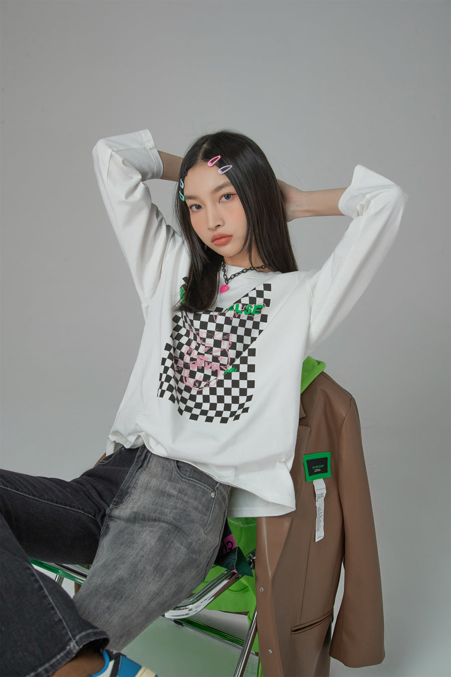 CHUU Making Good Stories Long Sleeves Top