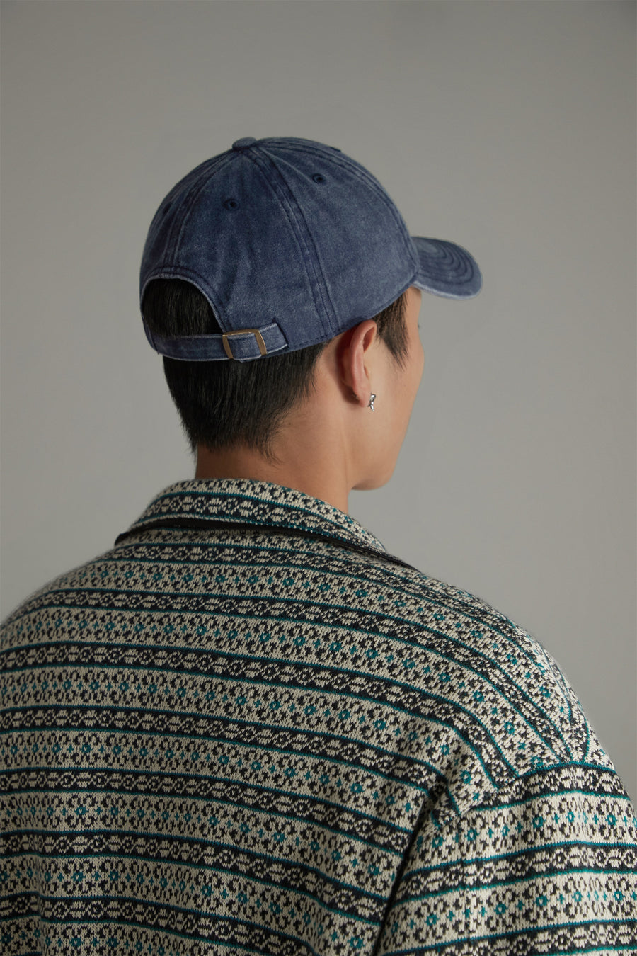 CHUU No One Else Embroidered Cotton Cap