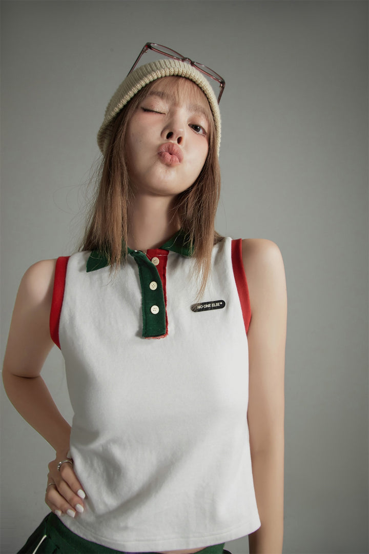 Polo Sleeveless Tennis Top