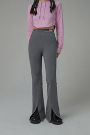 Split Slim Pants