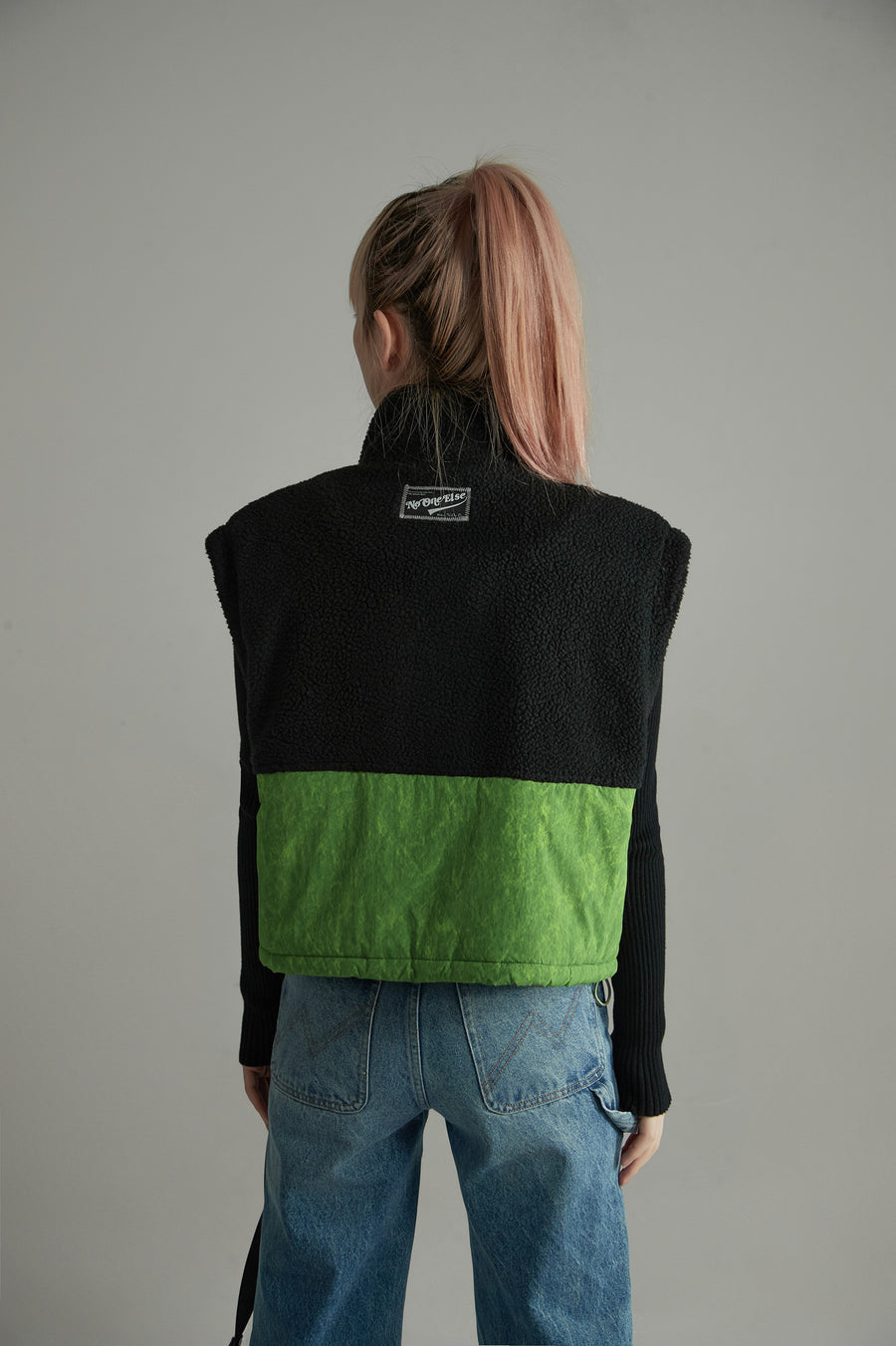 CHUU Color Blocking Vest