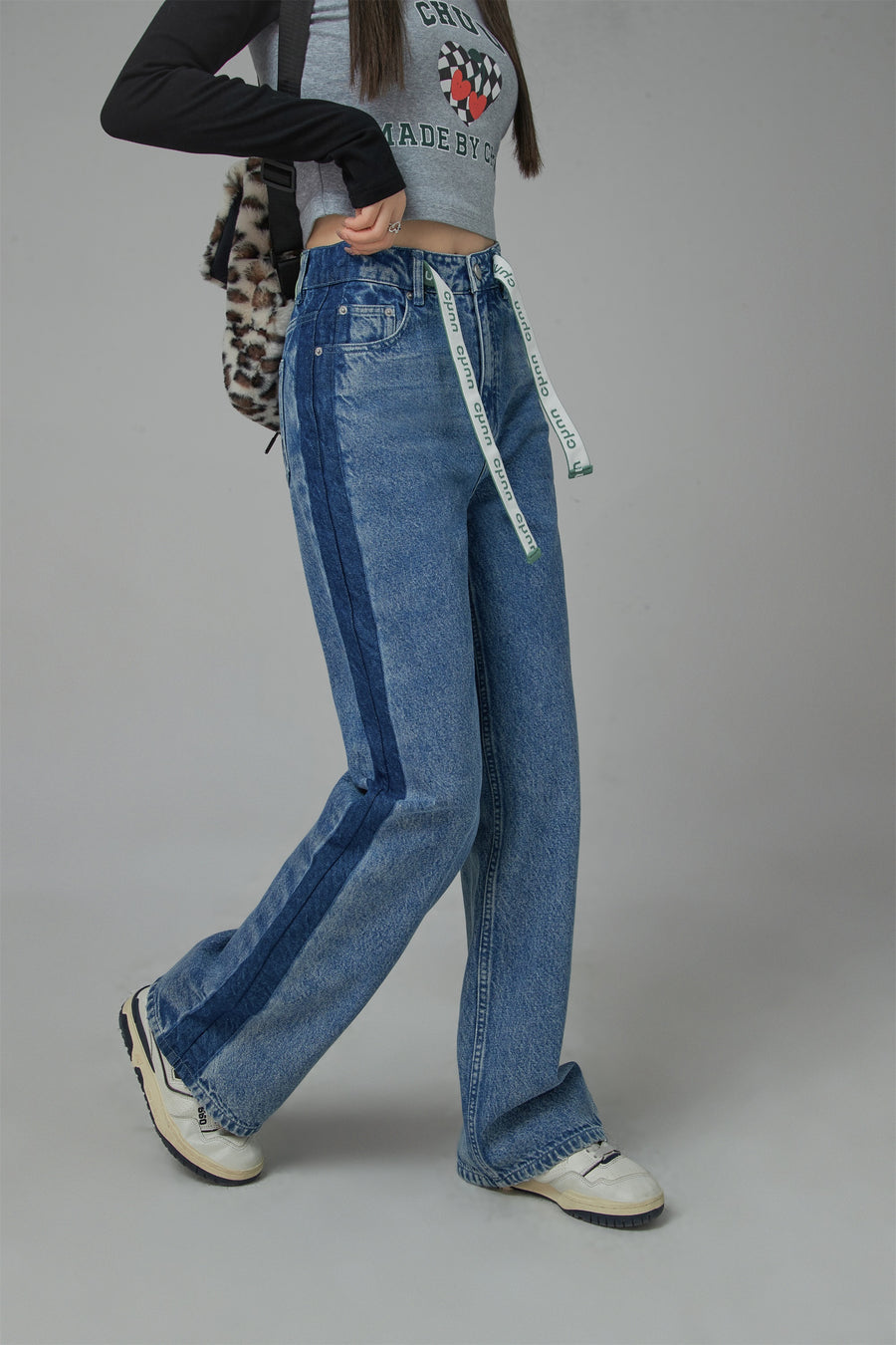 CHUU The Best Moments Wide Denim Pants