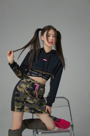 Make No Mistakes Hot Girl Camouflage Skirt