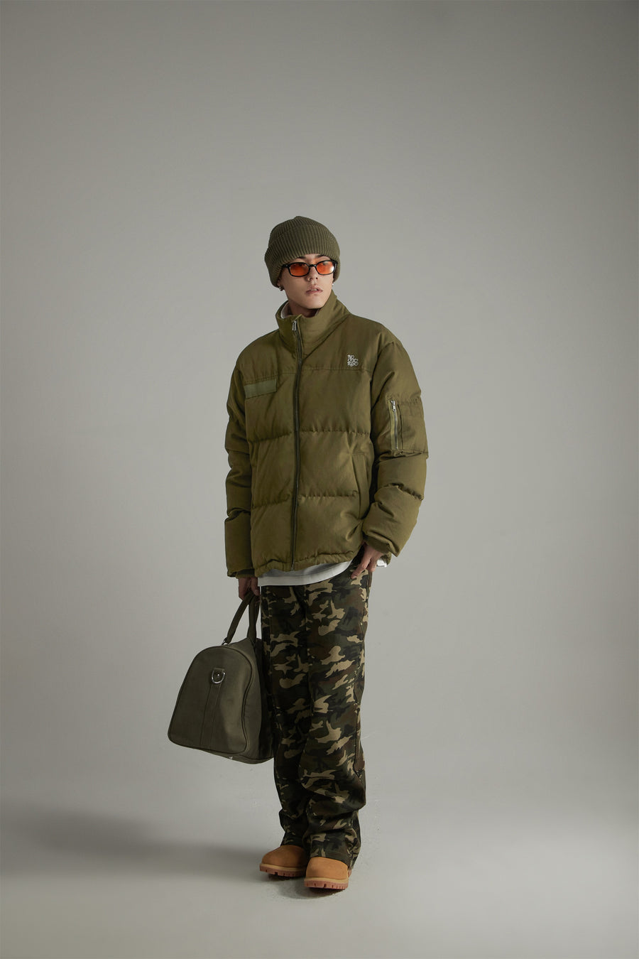 CHUU No Number Duck Down Puffer Coat