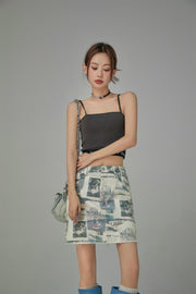 Vintage Chu Mini Skirt