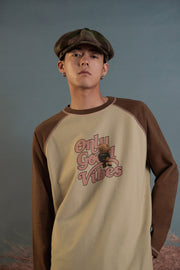 Good Vibes Vintage Loose Fit T-Shirt