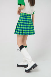 She Is A Keeper Checkered Skirt