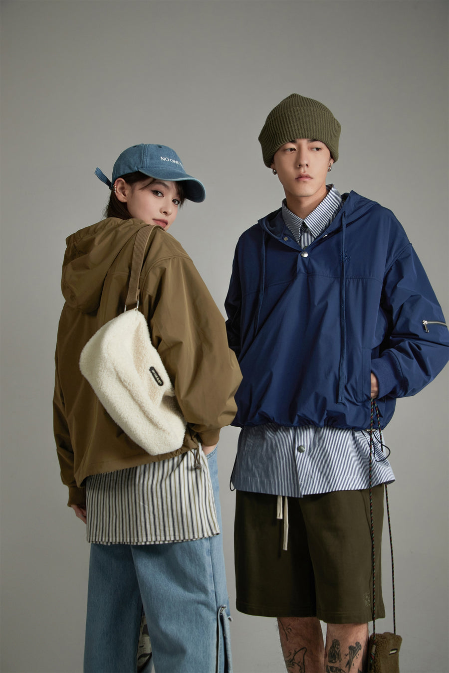 CHUU String Hooded Jacket