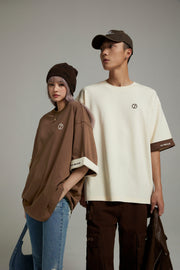 Line Color Loose Fit T-Shirt