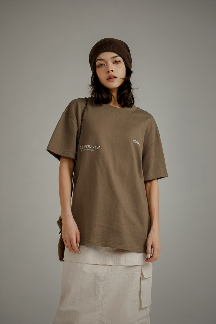 CHUU Club Stretch Box Short Sleeve T-Shirt