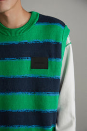 Big Stripes Knit Vest