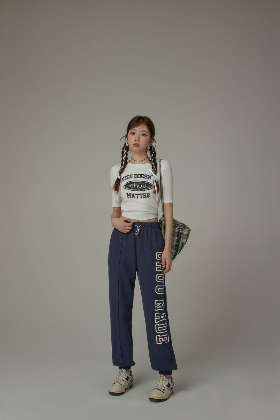 CHUU Chuu Made Logo Jogger Pants