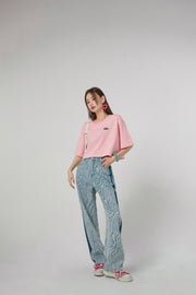 Chuu Logo Overfit Crop T-Shirt