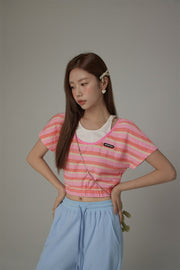 Color Stripe T-Shirt