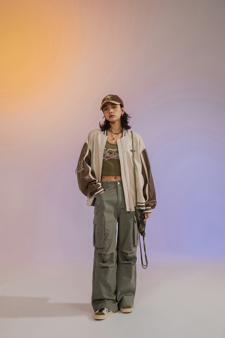 CHUU Cargo Wide Pants