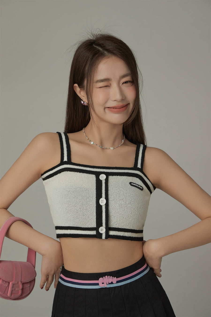 CHUU Color Bustier Top