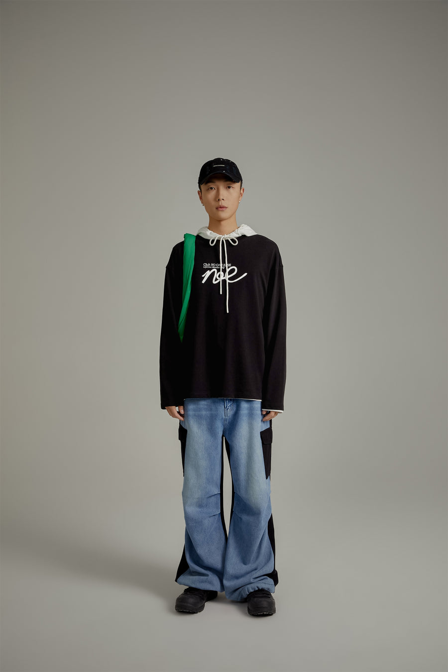 CHUU Club Noe Loose Fit Long Sleeve T-Shirt