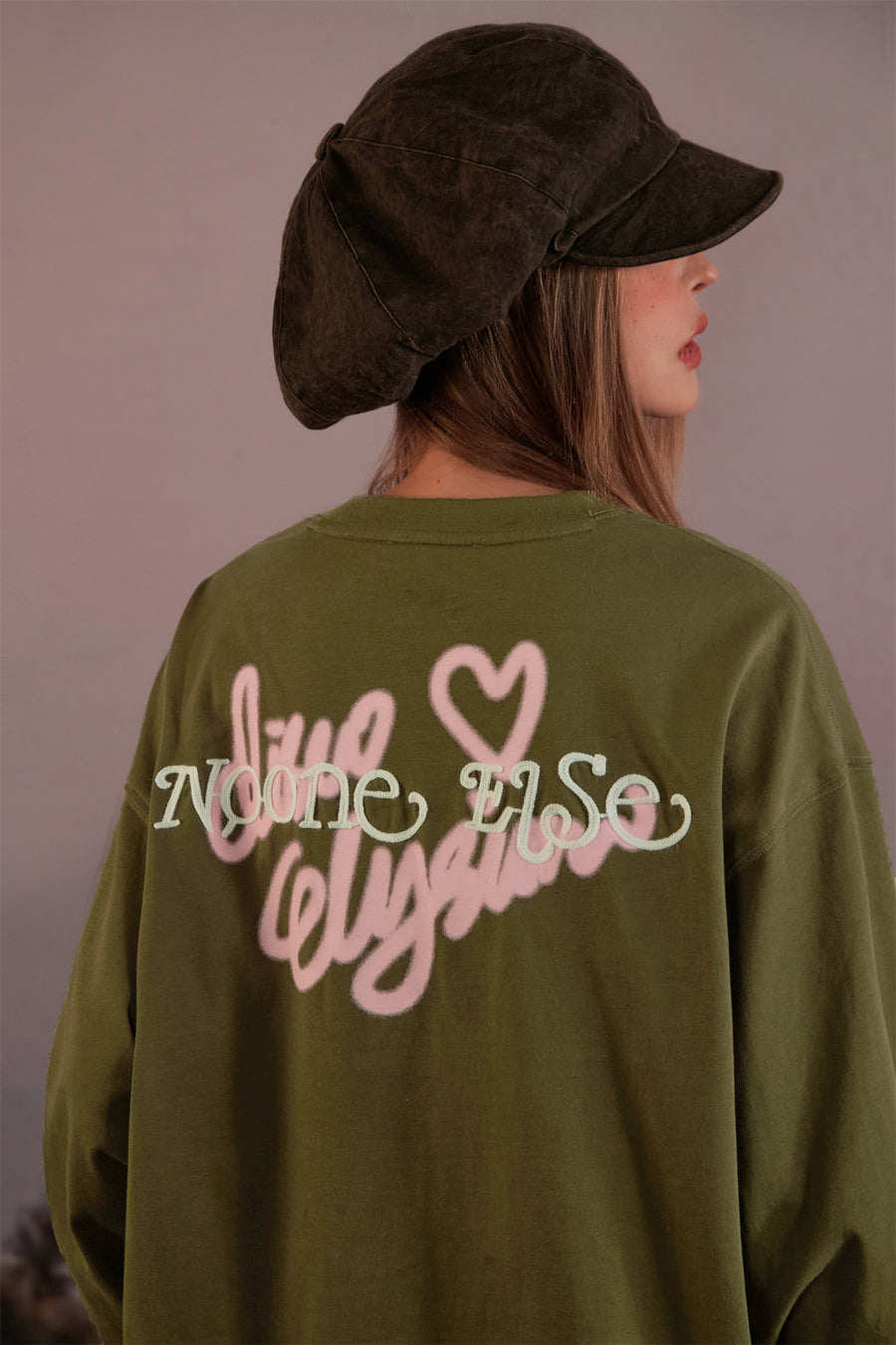 CHUU Noe Logo Long Sleeve T-Shirt