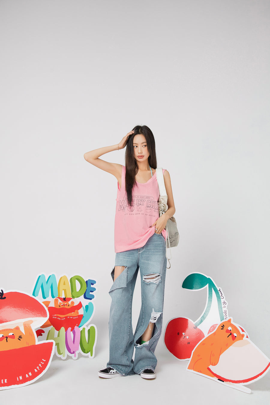 CHUU All About Harmony Denim Jeans