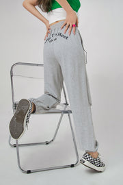 Slit Back Jogger Pants