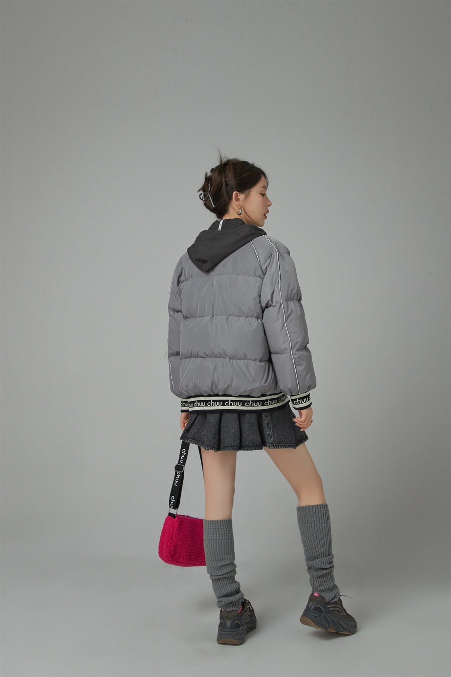 CHUU Body Language Overfit Duck Down Padded Jacket