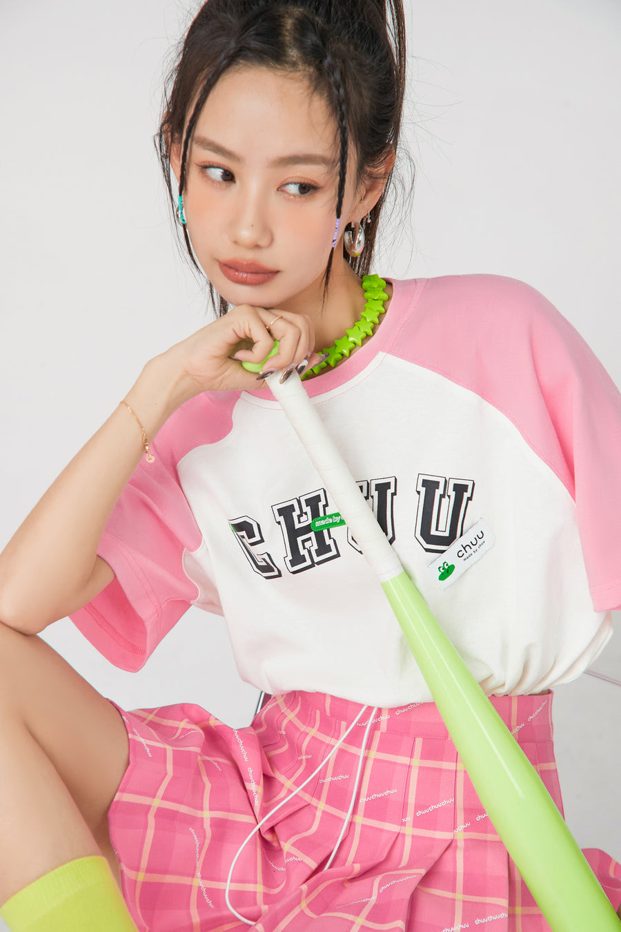 CHUU So Many Cool Possibilities Crop Top