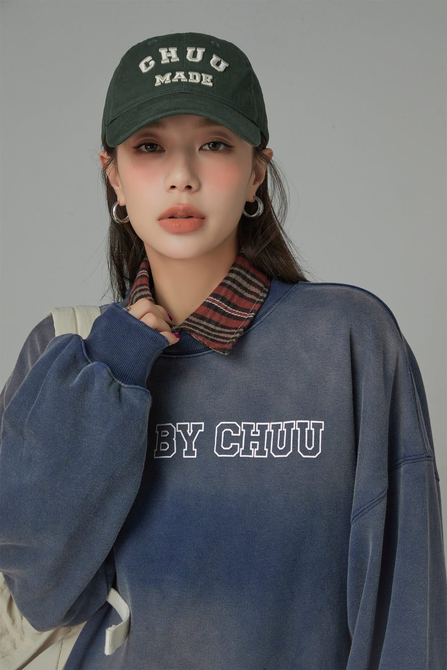 CHUU Light Up My World Printed Loose Fit Sweatshirt