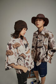 Mushroom Club Loose Fit Shirt