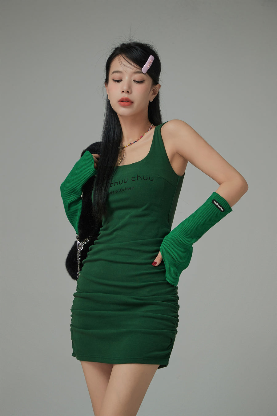 CHUU Confidence Slimfit Sleeveless Dress