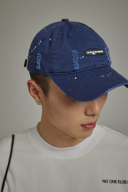 Distressed Ball Cap