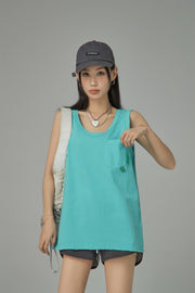 An Undisclose Location Sleeveless Top