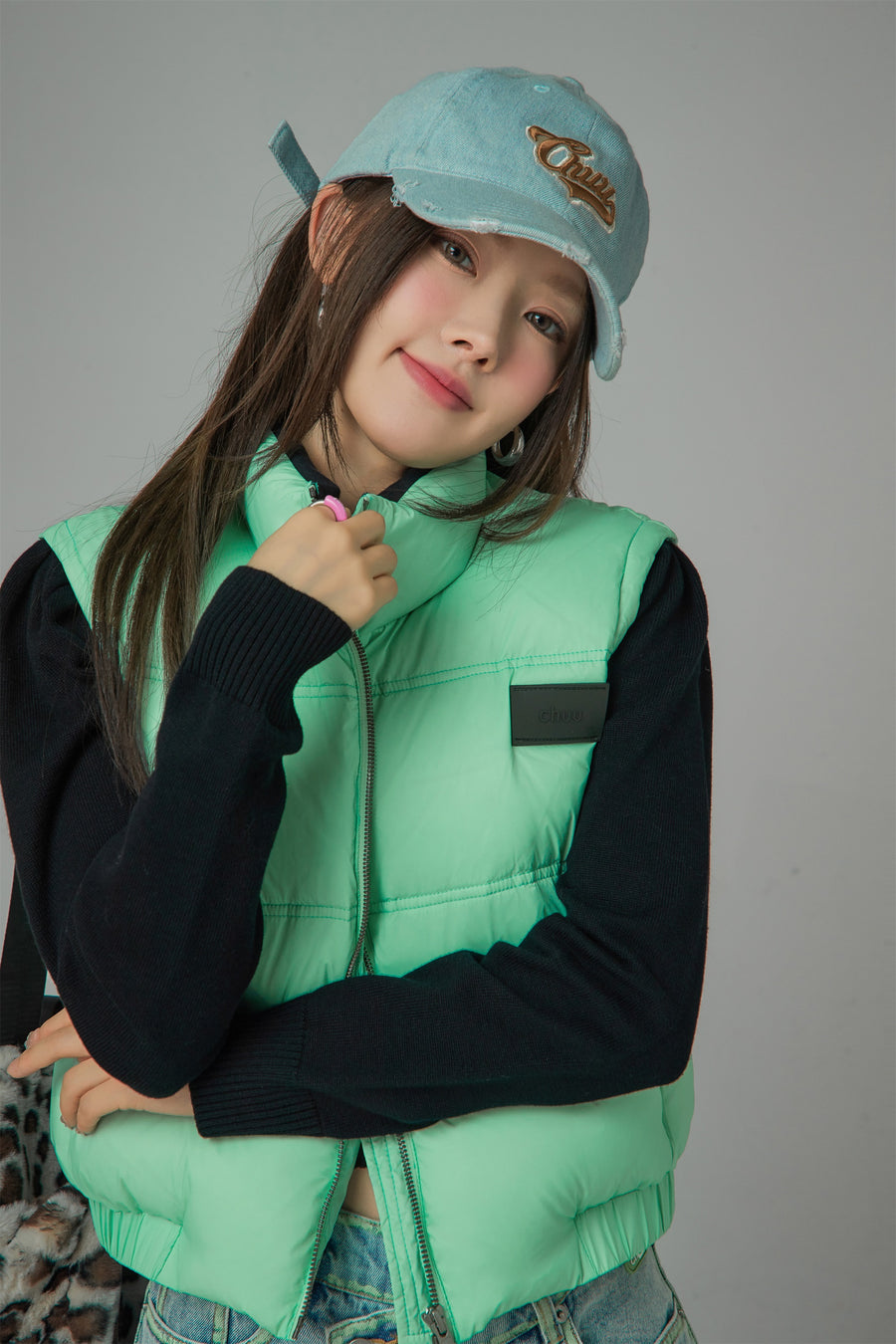 CHUU Snow Queen Chuu Padded Vest