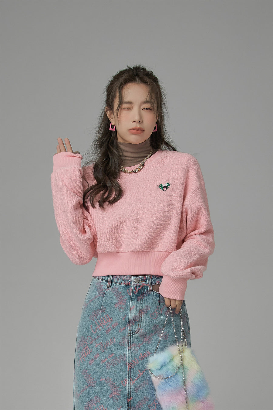 CHUU My Animal Spirit Sweatshirt