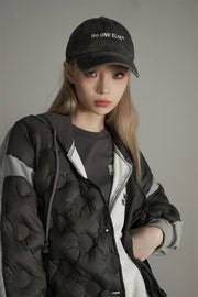 Loose Fit Quilting Padded Jacket