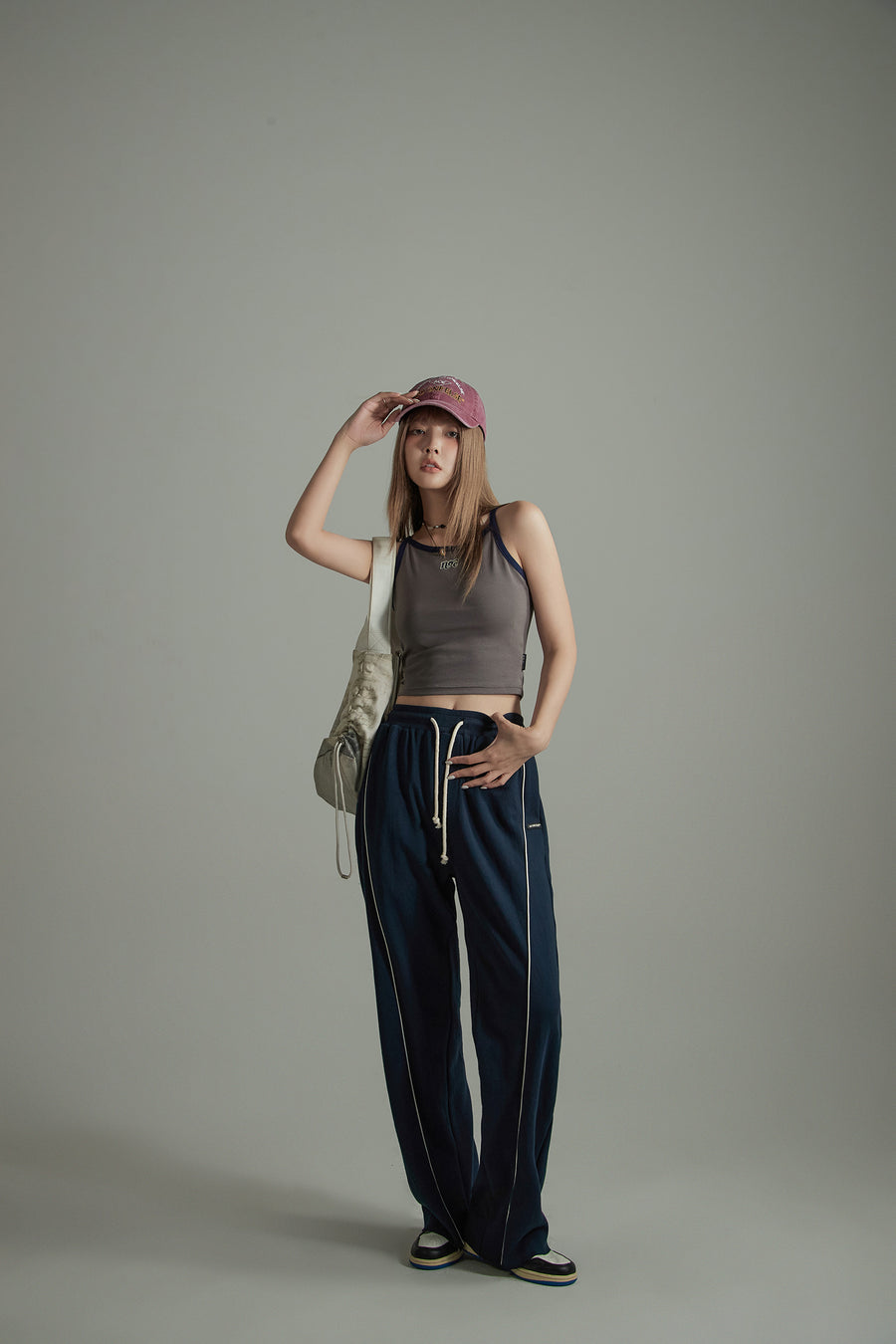 CHUU Noe Embroidered Ball Cap Hat