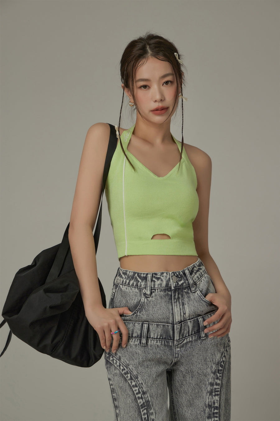 CHUU Halter Neck Sleeveless Top