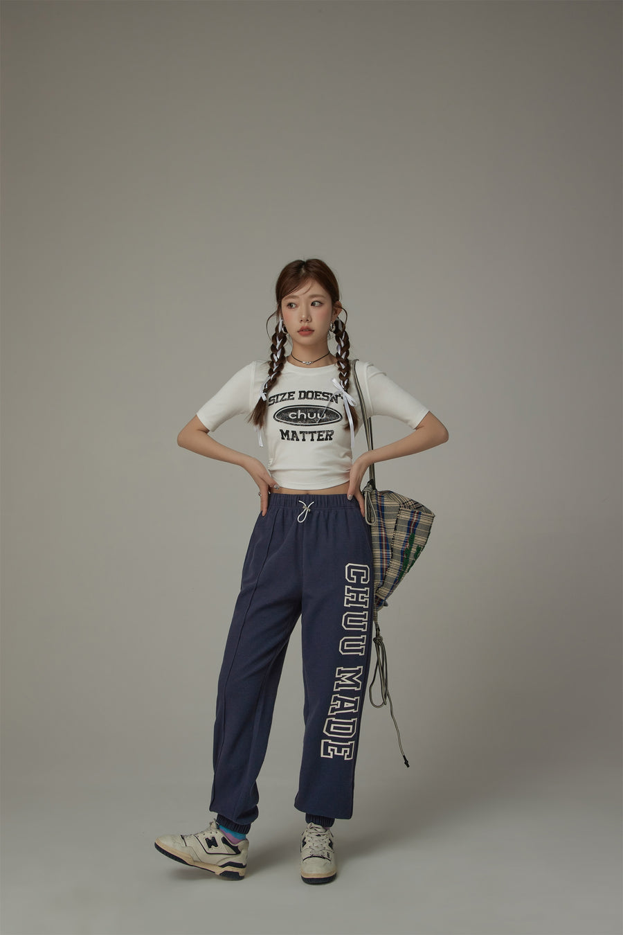 CHUU Chuu Made Logo Jogger Pants