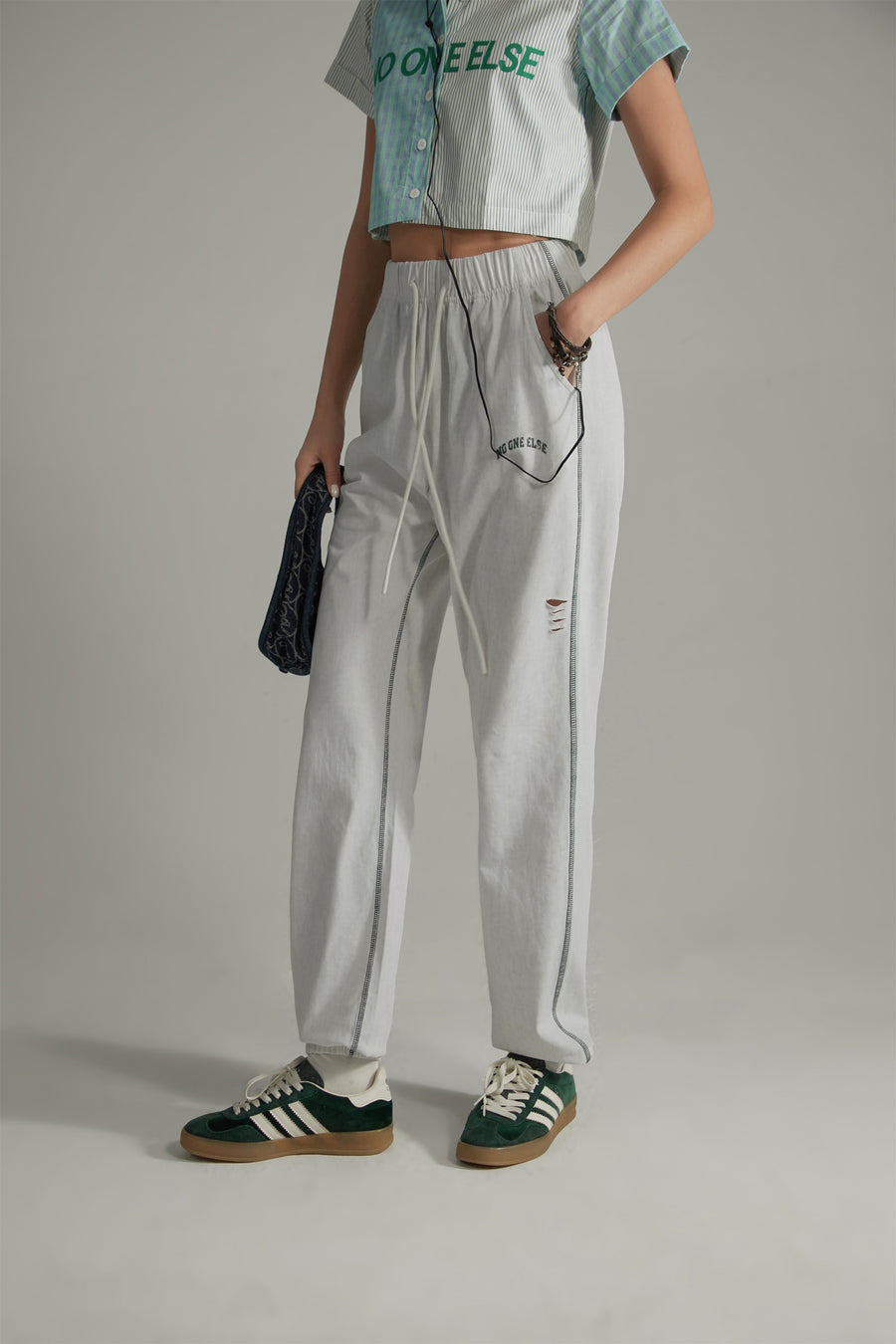 CHUU Daily Color String Jogger Sweatpants