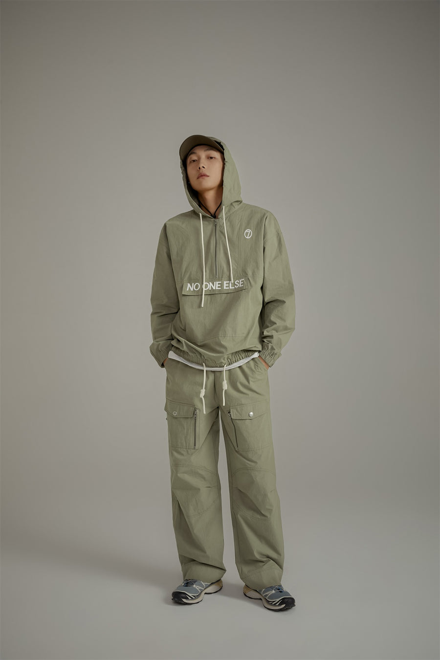 CHUU Loose Fit Hooded Anorak Jacket