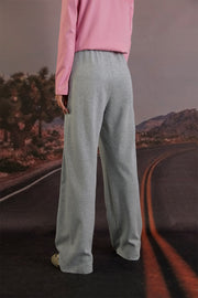 Wide-Leg Jogger Pants