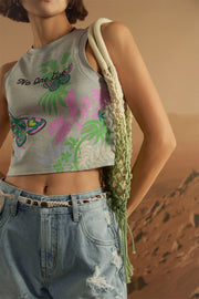 Butterfly Crop Top