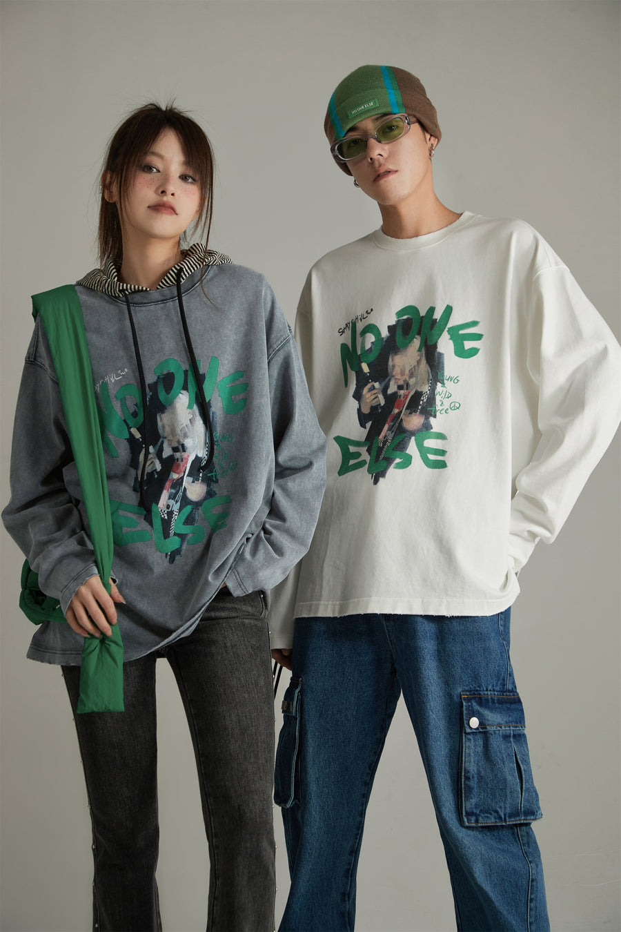 CHUU Noe Wild Printed Loose Fit T-Shirt