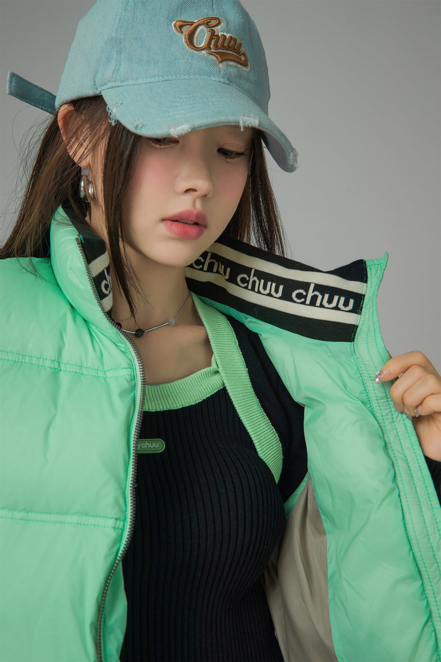 CHUU Snow Queen Chuu Padded Vest