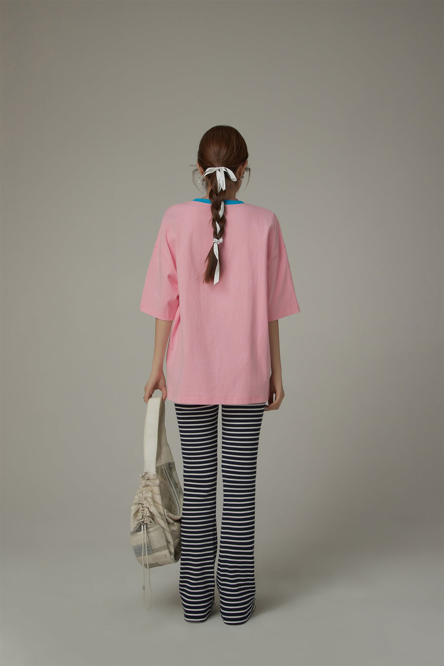 CHUU Lined Catcus Color Loose Fit T-Shirt