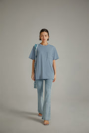 Front Pocket Oversized T-Shirt