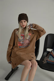 Million Hippies Sweatshirt Dress