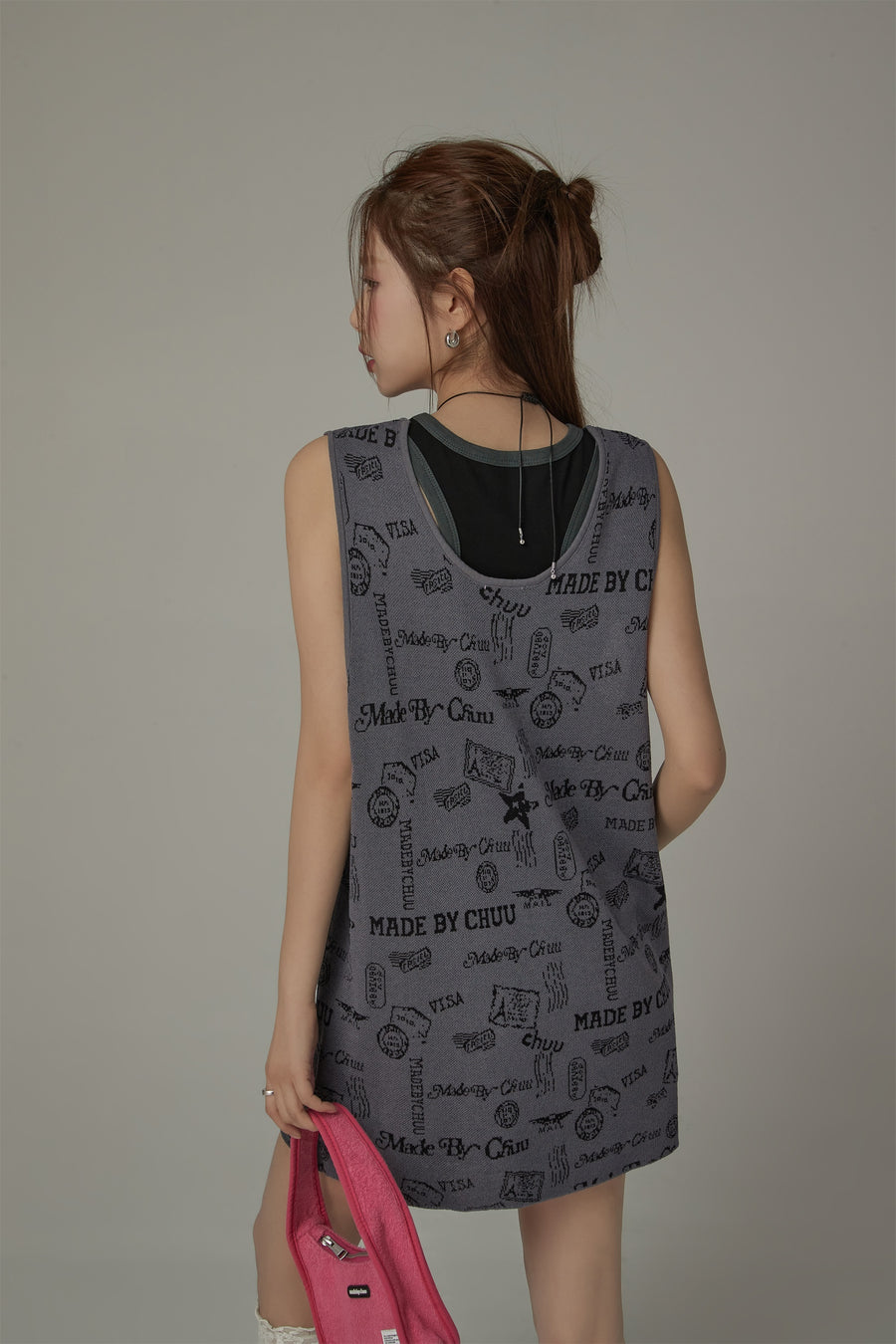 CHUU Loose Fit Knitted Sleeveless Top