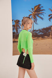 Candy Crop Wrap Garter T-Shirt