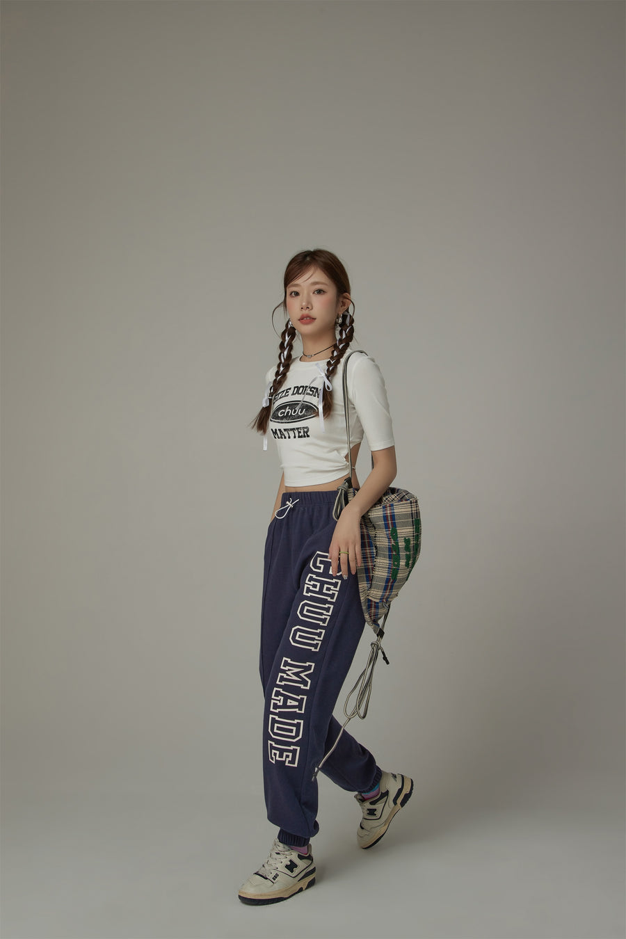 CHUU Chuu Made Logo Jogger Pants